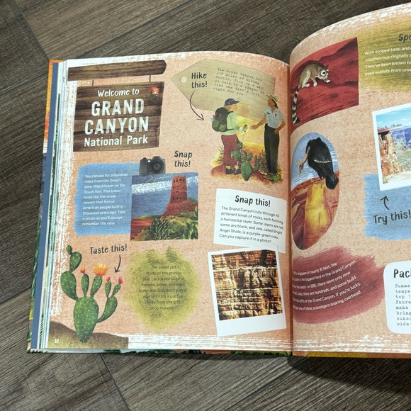 USBORNE National Parks Book 📕 - Picture 2 of 3